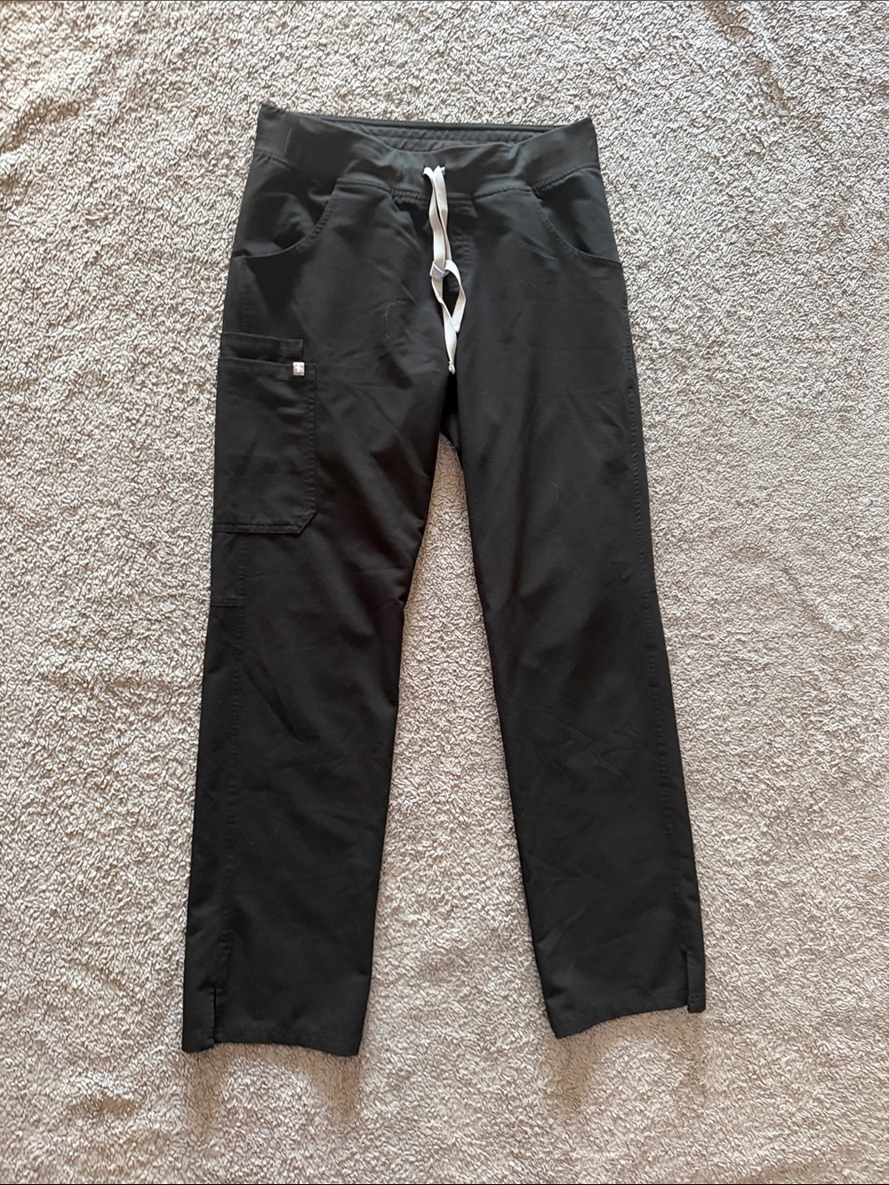 Figs Black Technical Collection Scrub Pants S/T